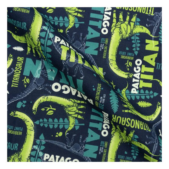 Natural History Museum Dinosaur Fat Quarters 4 Pack image number 5