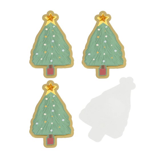 Tree with Star Toppers 4 Pack image number 3