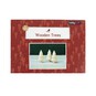 Wooden Christmas Trees 9.5cm 3 Pack  image number 4