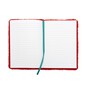 Red Fluffy Christmas Tree Notebook A5  image number 3