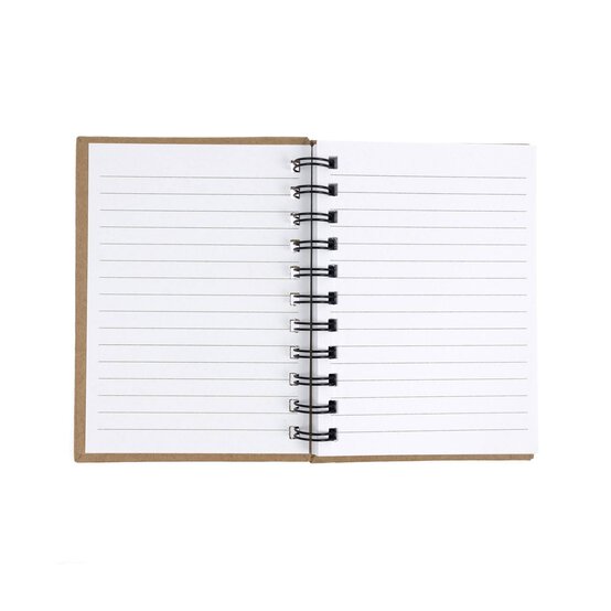 Kraft Spiral Notebook A6 image number 3
