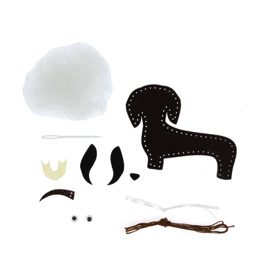Dachshund Felt Sewing Kit image number 3