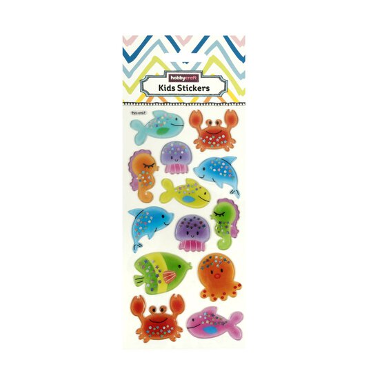 Marine Life Gel Stickers image number 4