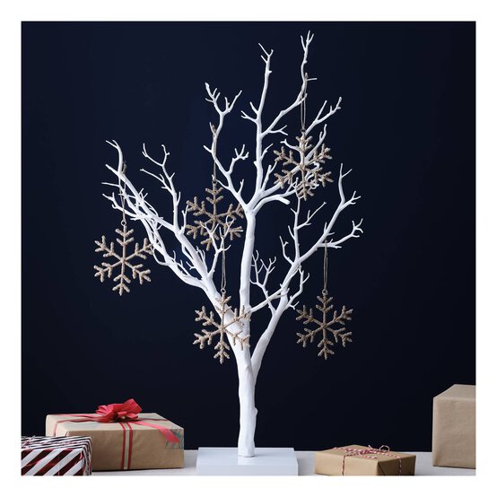 Decorative White Twig Tree 104cm image number 8