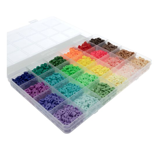 Multicolour Clay Bead Set image number 3