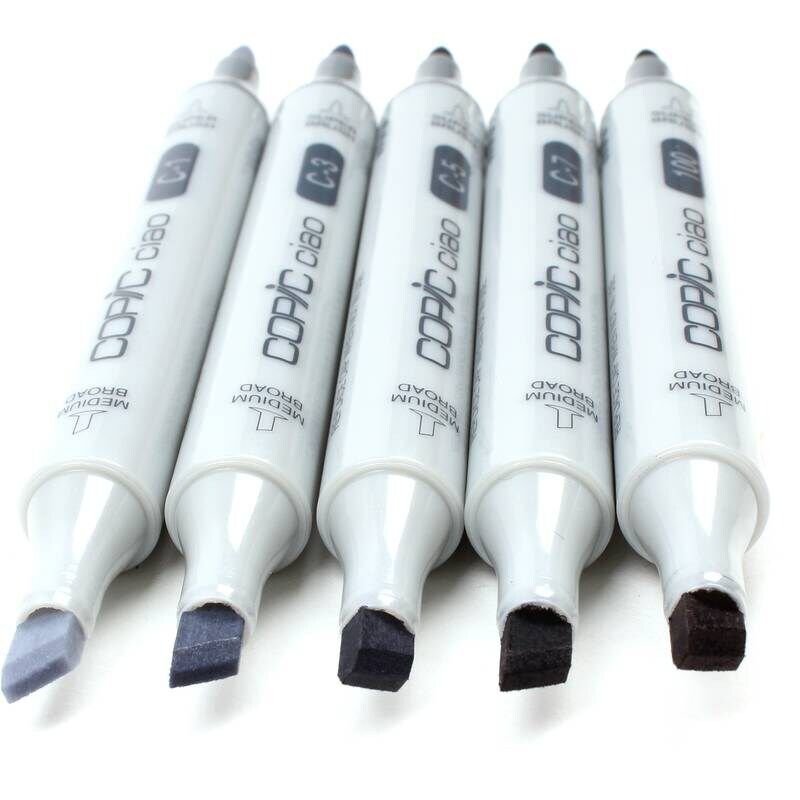24 Copic Markers Sketch Basic Artist Set Copic Sketch Drawing - Etsy UK
