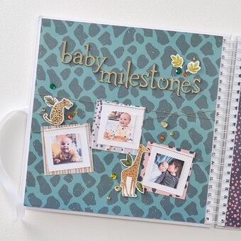 How to Create a Baby Milestone Scrapbook