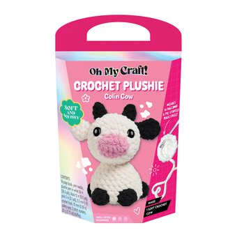 Oh My Craft! Colin Cow Crochet Plushie Kit