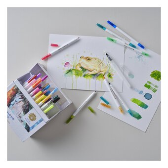 Shore & Marsh Watercolour Brush Pen Set 37 Pieces image number 8