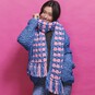 How to Crochet a Granny Stripe Scarf image number 1