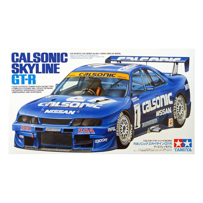 Tamiya Calsonic Skyline GT-R Model Kit 1:24 | Hobbycraft