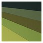 My Colours Green Tones Canvas Cardstock A4 18 Pack image number 2