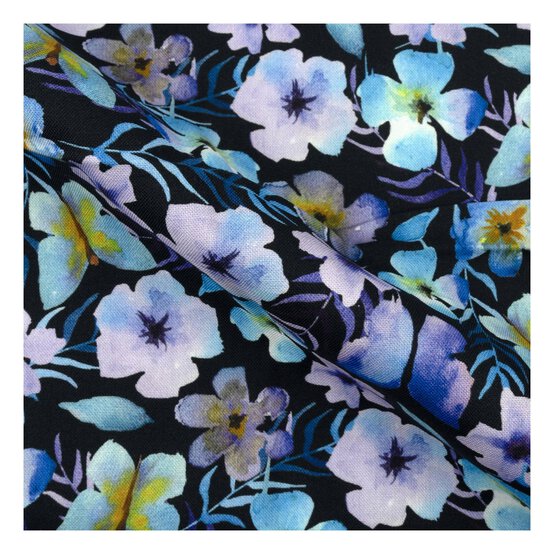 Vivid Watercolour Cotton Fat Quarters 4 Pack image number 2