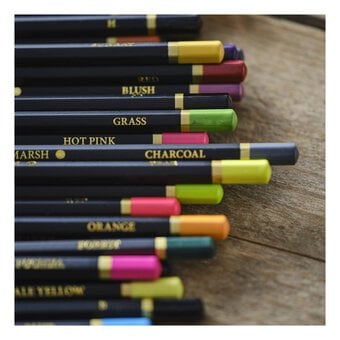 Shore & Marsh Neon Colouring Pencils 12 Pack image number 2