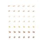 Adhesive Dog Gems 42 Pack  image number 1