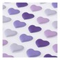 Lilac Heart Puffy Stickers 78 Pack image number 2