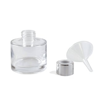 Clear Round Diffuser Glass Jar 7.5cm