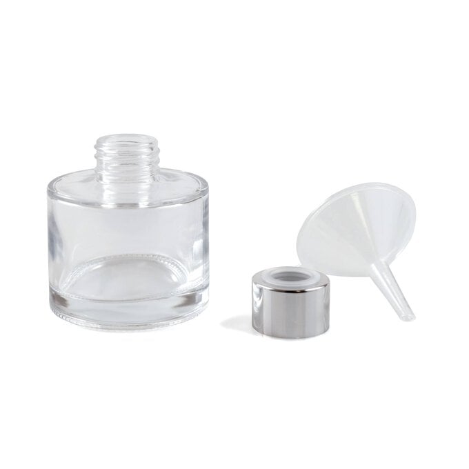 Clear Round Diffuser Glass Jar 7.5cm image number 1