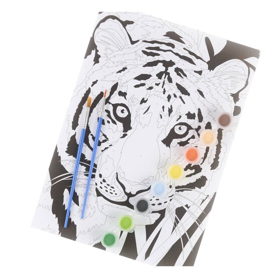 Tiger Paint by Numbers image number 2