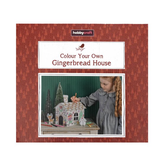 Colour Your Own Gingerbread House Kit image number 6