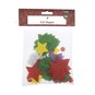 Felt Christmas Shapes 100 Pack  image number 4