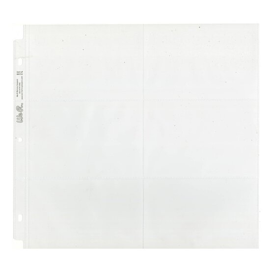 We R Makers 6-Pocket Post Page Protectors 12 x 12 Inches 10 Pack image number 3