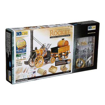 OcCre Rocket Wooden Model Kit 1:24