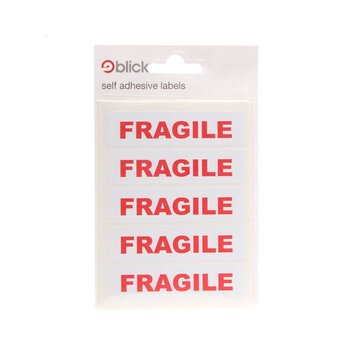 Blick Fragile Labels 21 Pack