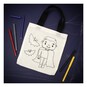 Colour Your Own Vampire Canvas Bag Kit image number 1