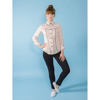 Tilly and the Buttons Rosa Shirt and Shirt Dress Pattern 1013 image number 6