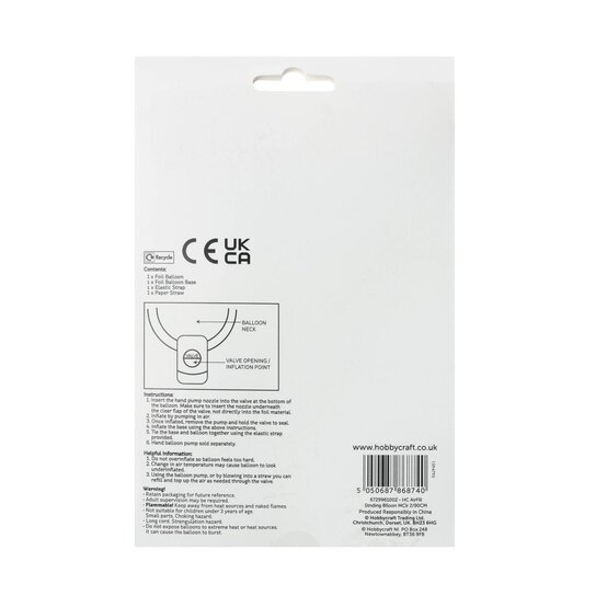 Standing Multicoloured Number 1 Balloon 90cm image number 5