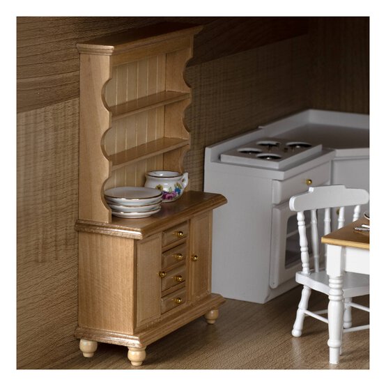 Doll&rsquo;s House Pine Welsh Dresser image number 2