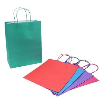 Bright Ready to Decorate Gift Bags 5 Pack