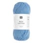 Rico Essentials Sky Blue Cotton 4ply 50g image number 1