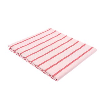 Pink Candy Stripe Single Cotton Fat Quarter
