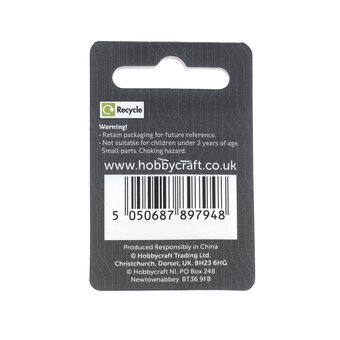 White Glass Pearl String Beads 6mm 29 Pieces