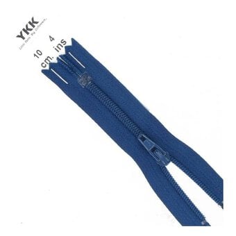 YKK Royal Blue Dress and Skirt Zip 10cm