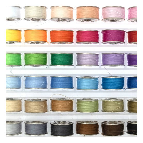 Sewing Thread and Bobbin Set 72 Pack image number 5