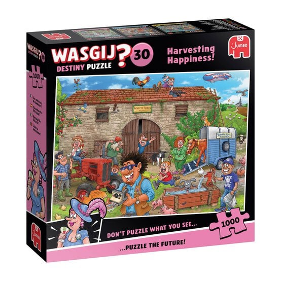 Wasgij Destiny 30 Harvesting Happiness Jigsaw Puzzle 1000 Pieces image number 1