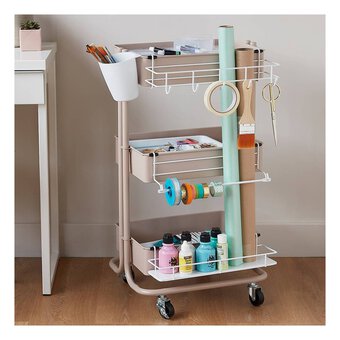 Blush Pink Trolley Accessories 3 Pack