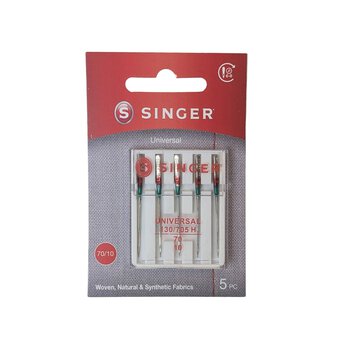 Singer Machine Needles Size 70 5 Pack