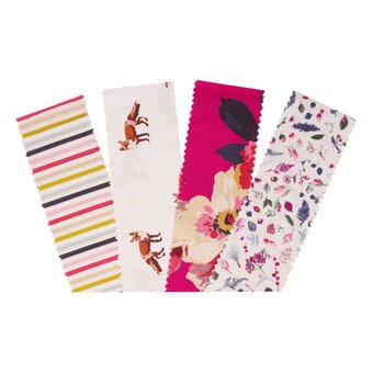 Joules Bircham Bloom Rolled Cotton Fabric Strips 20 Pack