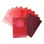 Red Coloured Paper Pad A4 24 Pack image number 1