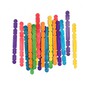 Coloured Wooden Craft Sticks 50 Pack image number 1