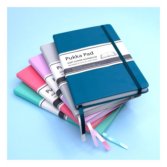 Assorted Pukka Pad Soft Cover Notebook A5 Hobbycraft