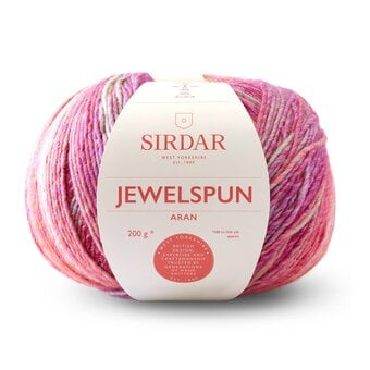 Sirdar Glowing Garnet Jewelspun Yarn 200g