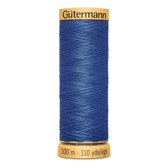 Gutermann Blue Cotton Thread 100m (5133) image number 1