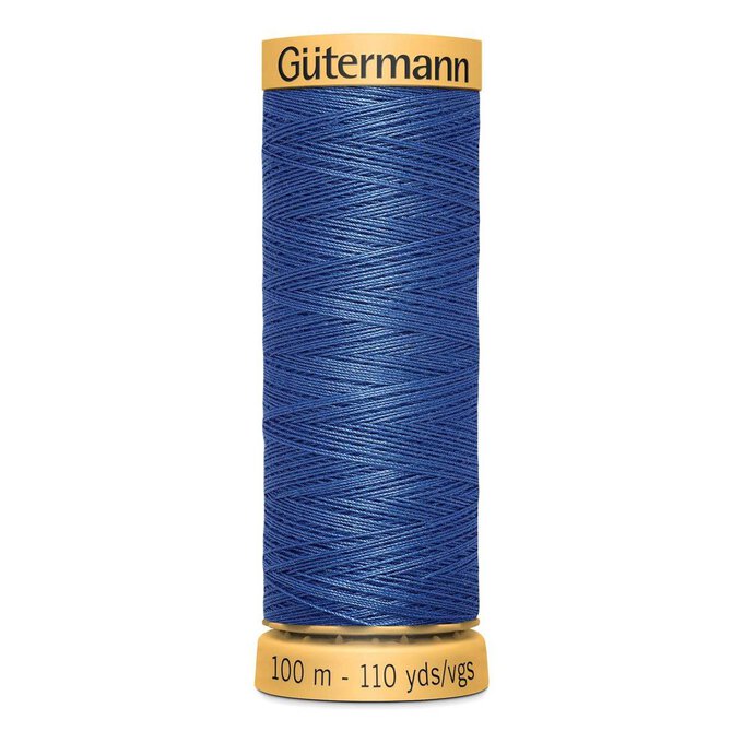 Gutermann Blue Cotton Thread 100m (5133) image number 1