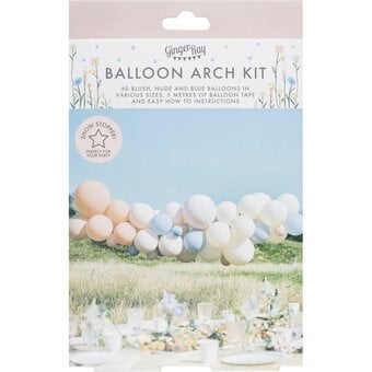 Ginger Ray Blush Nude and Blue Balloon Arch Kit image number 3