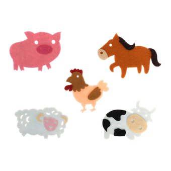 Felt Farm Animals 5 Pack